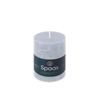 Spaas Rustic Pillar Candle 70/95 mm 35h, Light Blue