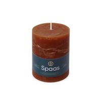 Spaas Rustic Pillar Candle 80/110 mm 65h, Bordeaux