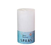 Spaas Rustic Scented Pillar Candle 70/130 mm, 60 Hours, Merry Moments