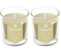 Spaas Scented Candle 25h, Shimmering Smile, Beige (Pack of 2)