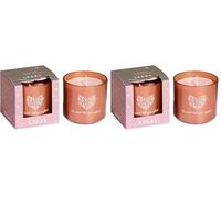 Spaas Scented Candle in Glass in Gift Box Winter, 25 Hours, Crystal Mornings (Pack of 2)