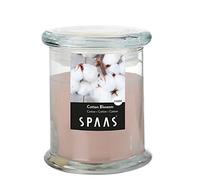 Spaas Scented Candle in Household Jar, ± 60 Hours, Cotton Blossom