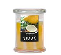 Spaas Scented Candle in Household Jar, 60 Hours, Southern Citrus