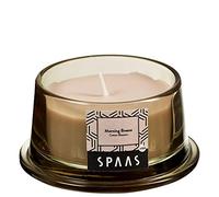 Spaas Scented Candle in Low Glass, 15 Hours, Morning Breeze