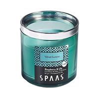 Spaas Scented Candle in Modular Glass, ± 30 Hours, Velvet Luxury