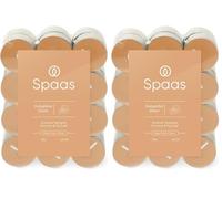 Spaas Scented Tealights flatpack x24 4,5h - Delightful Dawn (Pack of 2)