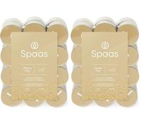 Spaas Scented Tealights flatpack x24 4,5h - Fierce Fire (Pack of 2)