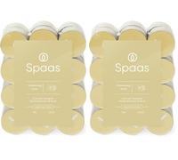Spaas Scented Tealights flatpack x24 4,5h - Shimmering Smile (Pack of 2)