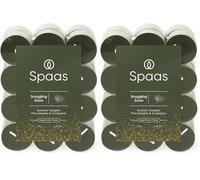 Spaas Scented Tealights flatpack x24 4,5h - Snuggling Snow (Pack of 2)