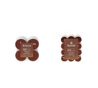Spaas Scented Tealights x24 4.5h Together with Maxi Tealights x8 10h, Charming Christmas