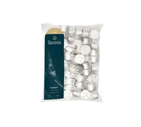 Ivyline Spaas Tealights Bag x50, 8 Hours, White,D 39 mm x H 22 mm