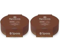 Spaas Winter Glow Scented Candle 4-Wick 20h, Charming Christmas, Bordeaux (Pack of 2)