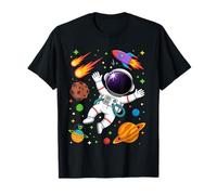 Space Adventure Astronaut Kids Fun Cosmic Journey T-Shirt