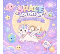 Space Adventure: Cute Tiny Animal Coloring Book for Adults and Teens, Cute and Comfy Design