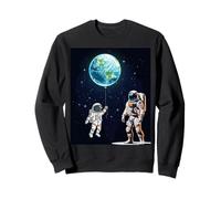 Space Age design of An Astronaut father And Son Sweatshirt