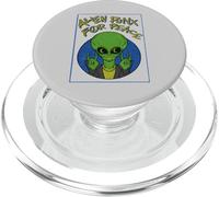 Space Alien Rock Star Funny Extraterrestrial PopSockets PopGrip for MagSafe