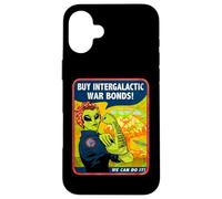Space Alien Rosie The Riveter Case for iPhone 16 Plus