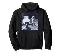 Space Alien Selfie On The Moon Pullover Hoodie