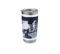 Space Alien Selfie On The Moon Stainless Steel Insulated Tumbler