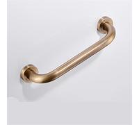Space Aluminum Bathtub Grab Bars Handrails Old People Bathroom Handle Armrest Safety Accessories Anti-Slip Bar(Brass Color,30CM)