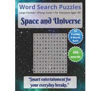 Space and Universe - Word Search Puzzles: Screen-Free! Fun & Relaxing Puzzle Activity Everyone Ages 18+ (Word Search for Everyone Ages 18+)