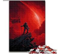 Space Astronaut 1000 Piece Jigsaw Puzzle for Adults Teens, for Age 14+ Fun Games Fun Activities at Home, Birthday Gifts, Travel Gifts (26x38cm)