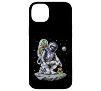Space Astronaut Botanical Flowers Botany Ecology Botany Case for iPhone 14 Plus