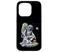 Space Astronaut Botanical Flowers Botany Ecology Botany Case for iPhone 15 Pro