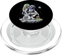 Space Astronaut Botanical Flowers Botany Ecology Botany PopSockets PopGrip for MagSafe