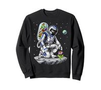 Space Astronaut Botanical Flowers Botany Ecology Botany Sweatshirt