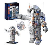 Space Astronaut Building Set - 1086PCS Spaceman Bricks Kit, Sci-Fi Mech Model for Adult, Home Decor, STEM Education Toy, Creative Gift for Space Enthusiast