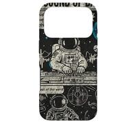 Space Astronaut DJ Beats Vinyl Record Retro Galaxy Case for iPhone 17 Pro