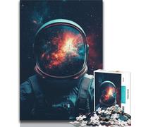 Space Astronaut Jigsaws Puzzles 1000 Pieces for Adults Gifts,Challenging Family Activity Games DIY Toy for Home Wall Decor Gifts (38x26cm)