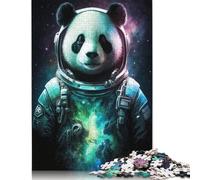 Space Astronaut Panda 1000 Piece Jigsaw Puzzles for Adults Fit Together Perfectly Mind Puzzles for Children 1000pcs (75x50cm)