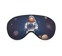 Space Astronaut Sleeping Mask, Light Blocking Eye Mask, Comfortable and Soft, Eye Cover with Elastic Band, Suitable for Men and Women, Suitable for Travel/Sleeping