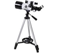 Space Astronomical Refractor Telescope with Adjustable Tripod and Finder Scope, Outdoor Monocular Space Telescope, Educa