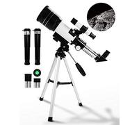 Space Astronomical Telescope, Uong Professional 150X 90X 45X Kids Telescopes 70mm Refractor Telescopes for Kids with Tripod Educational Toys for Astronomy Beginners Children Educational