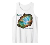 Space Astronomy M1 The Crab Nebula Messier Astronomers Tank Top