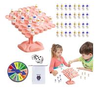 Space Balance Counting Board Game - 20cm Astronaut, wooden toies, Math Skill Builder | Brain Boosting Fun Educational Desktop Challenge Activity for Kids Boys Girls Preschool Age 3 Plus