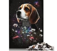 Space Beagle Jigsaws Puzzle 500 Pieces Adult Jigsaw Puzzle Educational Games Toys Diy Wooden Creative Puzzle Gifts 500pcs (52x38cm)