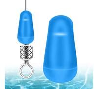 Space Bean Fishing Float Beads - Accessories for Tight Rings for Fishing with Eight Rings, 100 x Space Bean Rigging Bobbers Stoppers | Sea Carp Fly Fishing Accessories for Freshwater and Saltwater