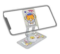(space bear) Cute Phone Holder for Desk,Adjustable Desktop Phone Holder - Cute Space-Saving Phone Mount, Smartphone Holder for Making Video Calls, Watching Videos