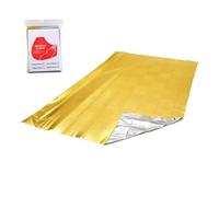 Space Blanket for Cold Climates - Reflective Sheet for Outdoor Equipment, Survival Safety Blankets, 130 x 210 cm, for Outdoor Activities Camping Hiking Climbing Winter Snow C