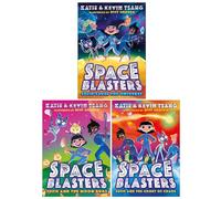 Space Blasters Series 3 Books Collection Set by Katie & Kevin Tsang (Suzie Saves The Universe, Suzie and the Moon Bugs, Suzie and the Comet of Chaos)