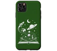 Space Books Bookworm Astronomy Science Galaxy Planet Phone Case for iPhone 11 Pro Max