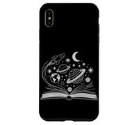 Space Books Bookworm Astronomy Science Galaxy Planet Phone Case for iPhone XS Max