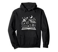 Space Books Bookworm Astronomy Science Galaxy Planet Pullover Hoodie