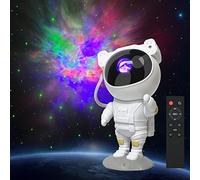 Space Buddy Projector, Astronaut Light Projector, Star Galaxy Night Lights, Nebula Galaxy with Timer and Remote, Kids Gaming Room Bedroom Decor, Christmas, Great Gift for Kids