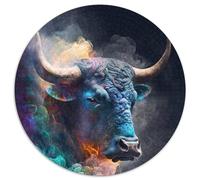 Space Buffalo 1000 Pieces Puzzle Gifts Cardboard Jigsaw Perfect for Family Gatherings, Birthdays, Holidays (Size 67.5x67.5cm)