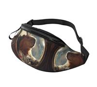 Space Capybara Fanny Pack Capybara Astronaut Crossbody Bag Cute Capybara Hands-Free Bag Tourists 14X35CM